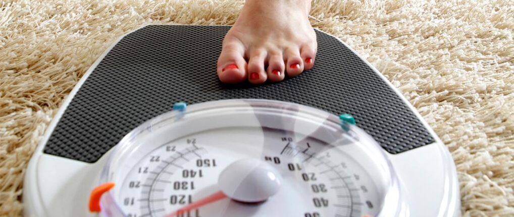 Hasil tina leungitna beurat dina diet kimiawi bisa rupa-rupa ti 4 nepi ka 30 kg