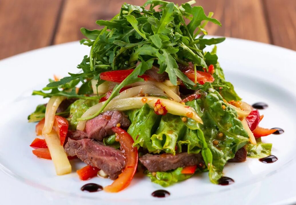 Salad sareng sayur